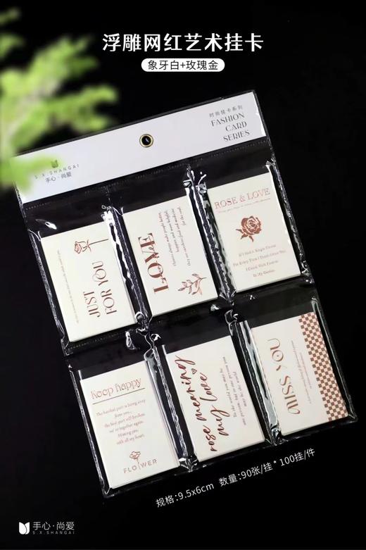 INS 浮雕网红艺术--英文挂卡 商品图7