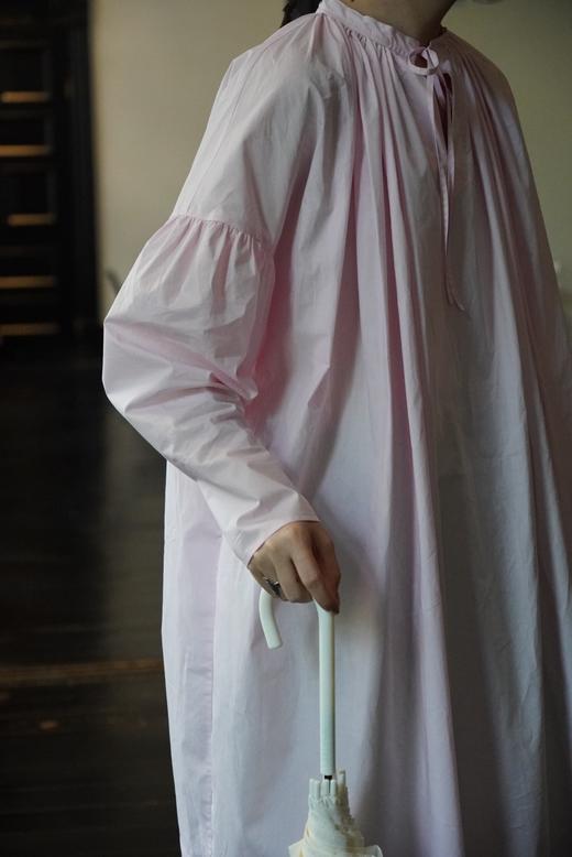 Ecole de curiosites粉色长衬衫裙 商品图4