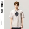 PINLI品立春季新款男士印花圆领短袖T恤休闲上衣BG231111035 商品缩略图2