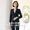 【上衣+裤子】罗蒙春秋女士西服套装修身显瘦商务通勤西服两件套 商品缩略图3