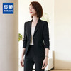 【上衣+裤子】罗蒙春秋女士西服套装修身显瘦商务通勤西服两件套 商品缩略图1