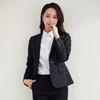 罗蒙春秋款女士小西装外套修身显瘦商务通勤休闲百搭单西服上衣外套女 商品缩略图9
