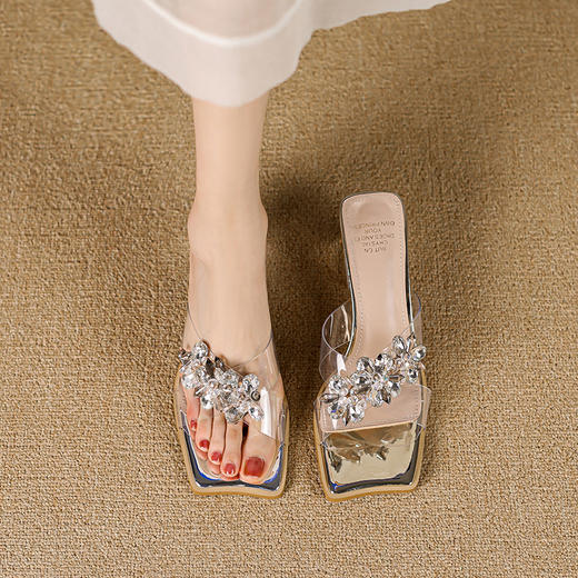 夏季新款，水钻亮片凉鞋YMT-MT328 商品图5