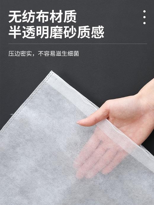 收纳小帮手~鞋子收纳袋！！一包50只收纳袋，超大容量~选用加厚无纺布，可以重复使用！！ 商品图3