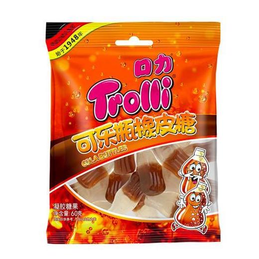 口力可乐瓶、粒粒Q软糖60g 商品图0