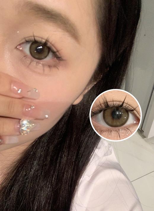 leenscolor 美瞳年抛 奶油棕 直径14.2mm着色13.7mm 商品图8