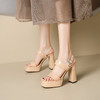 时尚气质，粗跟高跟凉鞋QS-23030 商品缩略图0