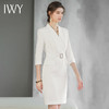 IWY夏新款气质连衣裙女设计感优雅收腰显瘦医美整形职业女裙Q891 商品缩略图4