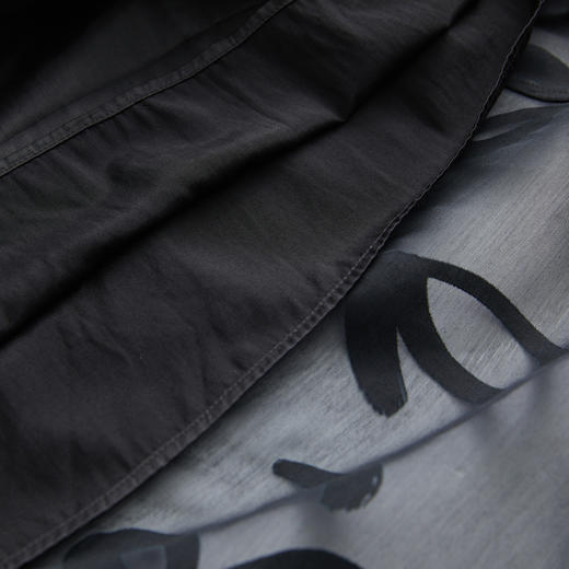 谜底2023夏新款法式优雅半身裙复古提花高腰中长款伞裙232MB0622 商品图3