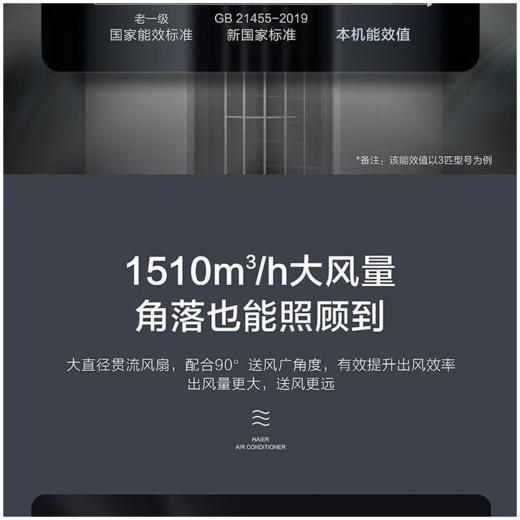 海尔空调KFR-72LW 81_U1-Ht变频 3匹一级能效柜机空调 海尔空调KFR-72LW 81_U1-Ht变频3匹 商品图3