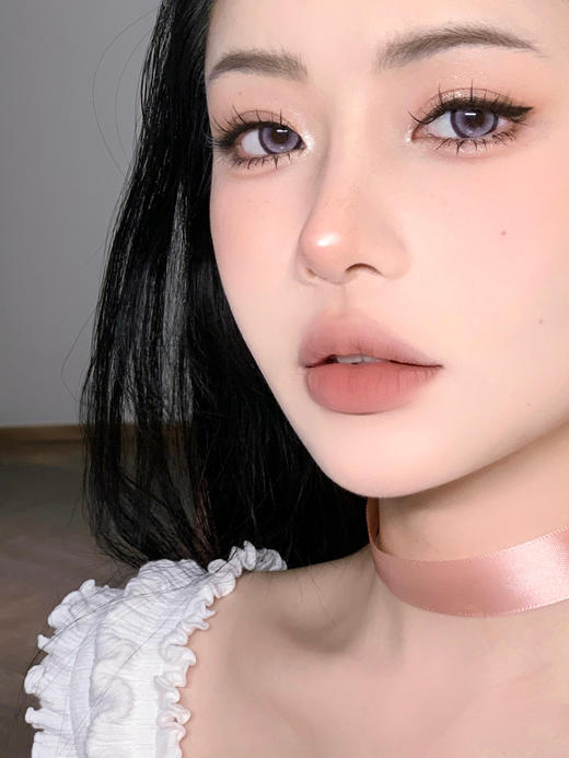 clairecolor 糖芋小宝 紫 14.5mm 年抛 含硅水凝胶 商品图1