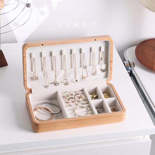 良白黑巧首饰盒 黑胡桃木/樱桃木【本商品不支持用券】 商品图1