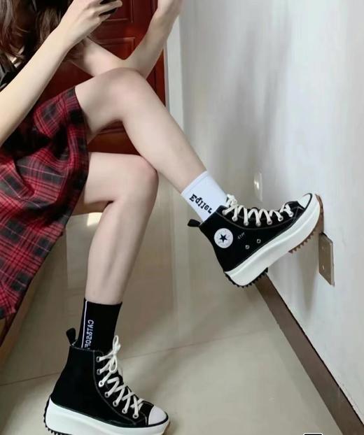 【匡威】Run Star Hike女高帮厚底鞋 商品图2