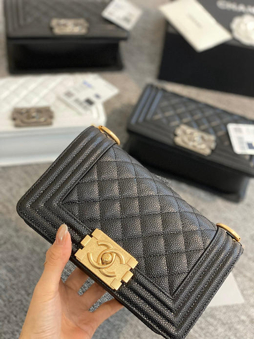 原单Leboy20-牛皮金扣 商品图6