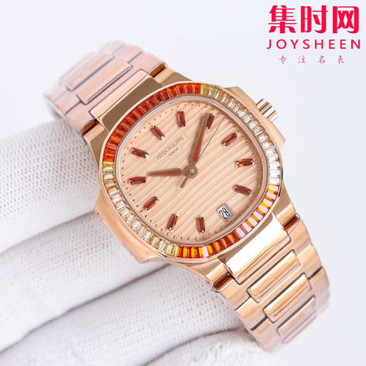 GR百达翡丽Nautilus 鹦鹉螺珠宝7118系列 女士机械腕表 商品图0