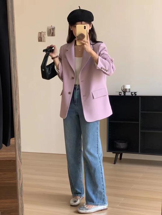 老米群专享秒杀！无退换🎈🎈🎈5分钟内支付有效。 飒飒的西装一定要入几件！《韩代同款 GAO品质西装外套》版型超洋气哈，一秒get博主风~~WT230414D  虢 商品图12