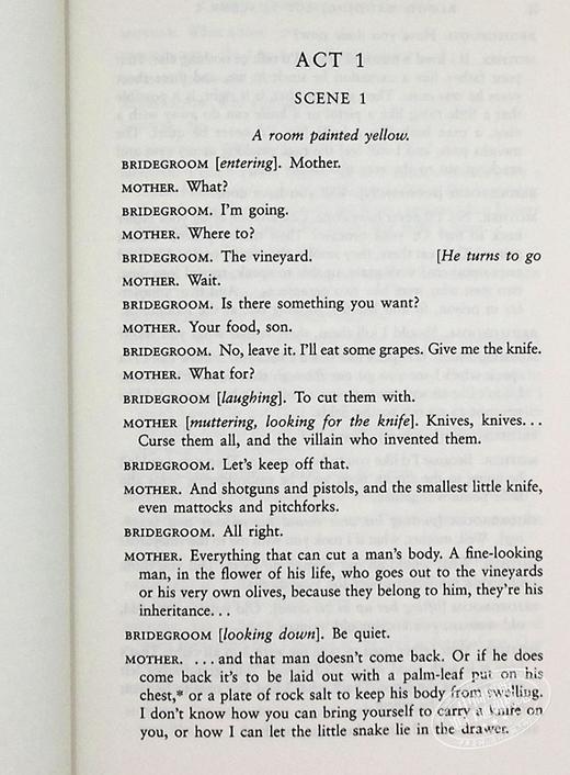 【中商原版】Four Major Plays 英文原版 费德里科·加西亚·洛尔迦 4部主要戏剧 Federico Garcia Lorca 商品图4