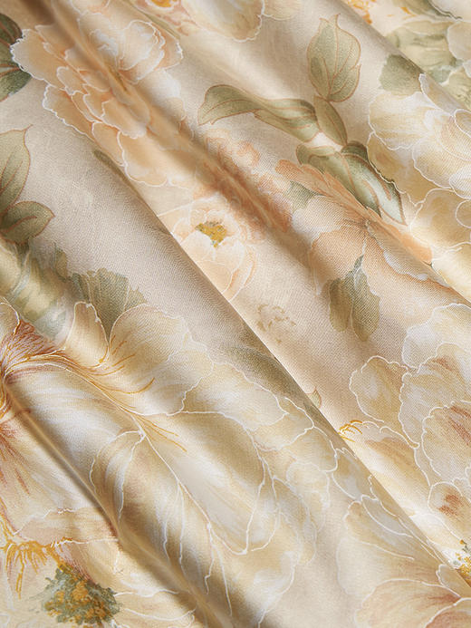 whinny/惠谊 清凉天丝™可水洗空调被 绮境花园 新雪丽纤维夏被 商品图3