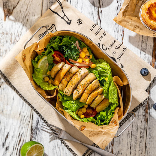 摩登主妇创意小吃盘薯条篮西餐厅点心鸡翅炸鸡小吃篮子果盘零食盘 商品图2