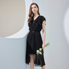 NF8X3斯尔丽瑟俪2023夏季新款荷叶领法式浪漫轻薄柔美连衣裙 商品缩略图2