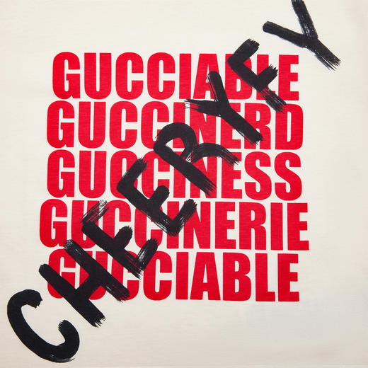 GUCCI 古驰 童装胸前字母印花儿童款白色棉质时尚百搭圆领短袖 575114XJEZI 商品图4