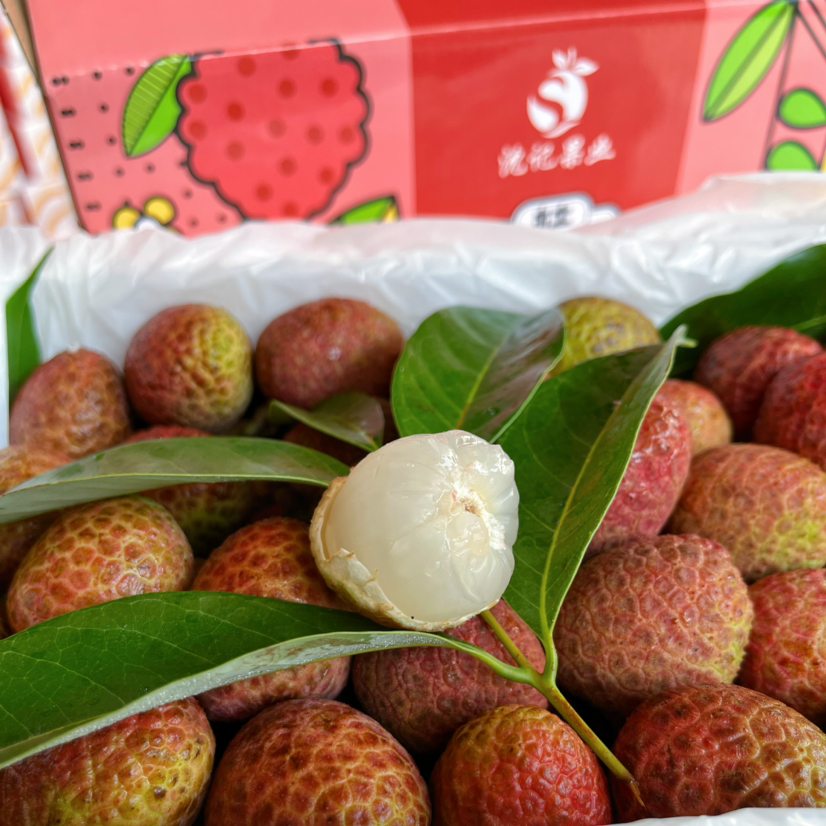 【桂花香 荔枝】桂花香 空运无水荔枝，荔枝的第一款，目前也只有这一款，可以尝鲜啦！