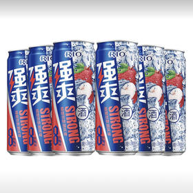 强爽荔枝伏特加风味鸡尾酒500ml