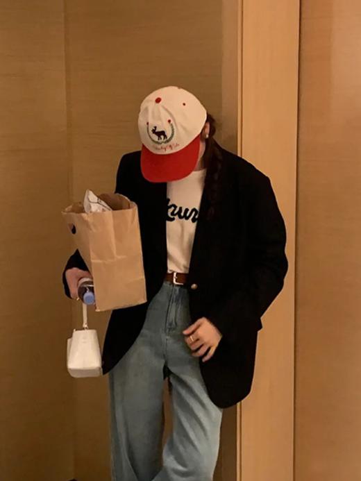 老米群专享秒杀！无退换🎈🎈🎈5分钟内支付有效。 飒飒的西装一定要入几件！《韩代同款 GAO品质西装外套》版型超洋气哈，一秒get博主风~~WT230414D  虢 商品图3