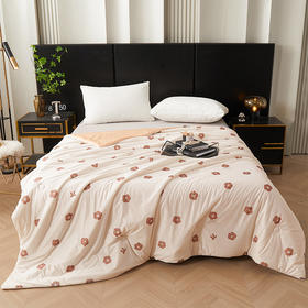 印花凉感夏凉被