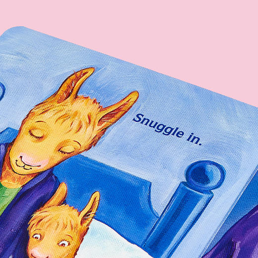 【英文原版】小彼恩点读书 羊驼拉玛 Llama Llama 4册 儿童心理行为指导 经典晚安读物 生活习惯养成毛毛虫点读笔配套书（不带笔） 商品图6