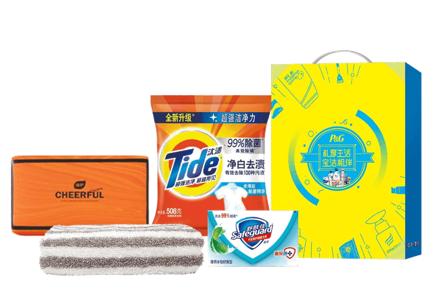 【团购展示】宝洁礼享关爱套装B 【舒肤佳汰渍清凉4件套】 商品图0