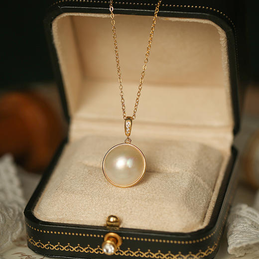 Manreya玛芮雅女王时代马贝珍珠项链 商品图4