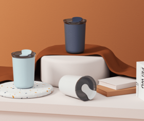 【团购展示】非物『云闲』 冷萃咖啡杯FW-831W/G/B