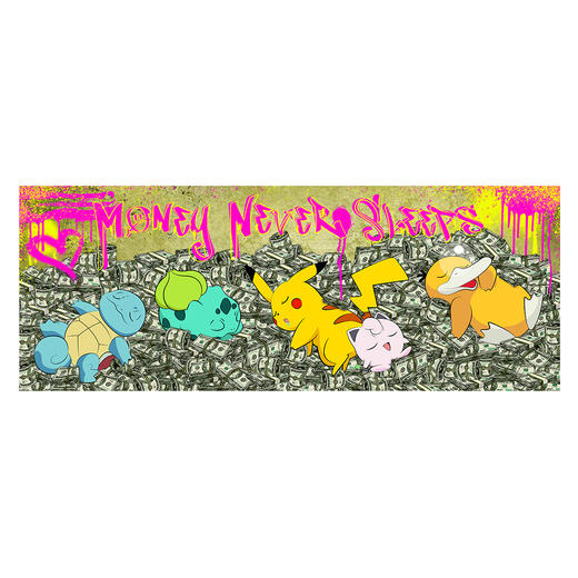 kenny_z版画《Money Never Sleeps》16版 商品图2