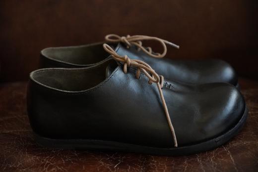 Diu3色牛皮手工鞋 商品图6