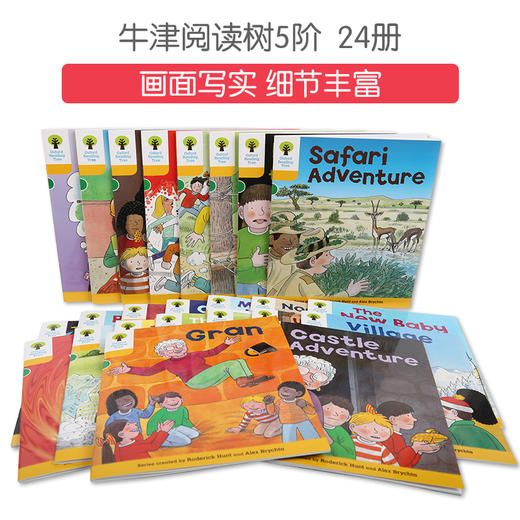 【点读版/英文原版】小彼恩牛津阅读树5阶 拓展阅读套装合集24册 Oxford Reading Tree Level 5 商品图2