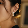 Manreya玛芮雅 “月影柔情”爱迪生珍珠耳环轻奢小众浪漫法式 商品缩略图2