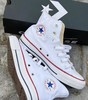【匡威】All Star 经典款白高帆布鞋 商品缩略图3