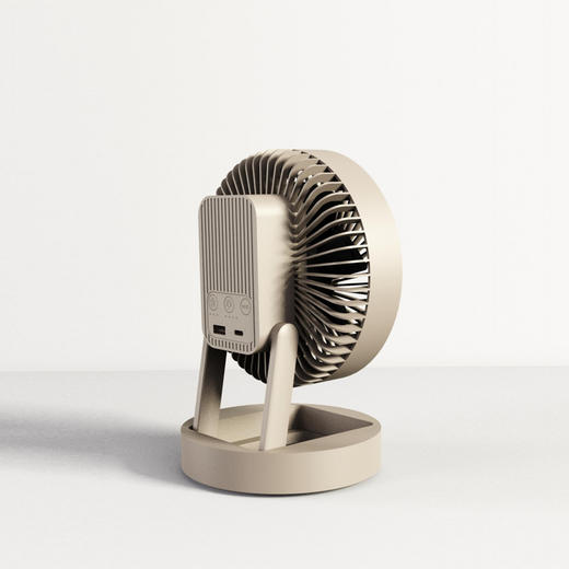 科西 多功能折叠风扇 家用台式壁挂 桌面小型带灯电风扇 露营 商品图3