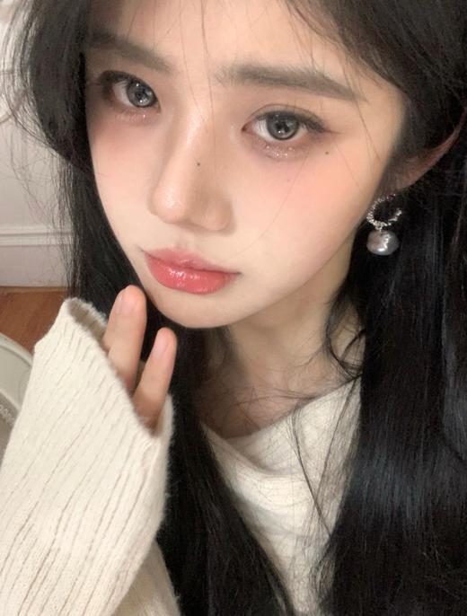 clairecolor 泪珠珠棕 14.5mm 年抛 含硅水凝胶 商品图5