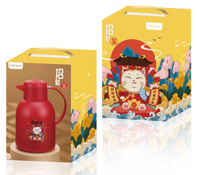 【团购展示】招财猫保温壶6005