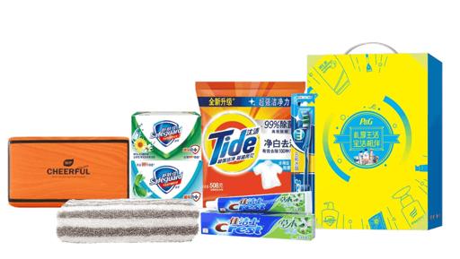 【团购展示】宝洁礼享关爱套装C 【舒肤佳汰渍清凉6件套】 商品图0