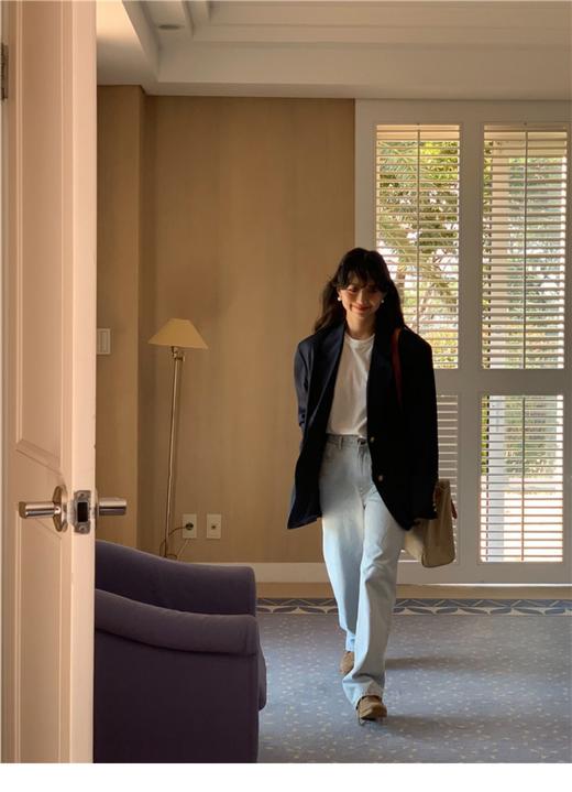 老米群专享秒杀！无退换🎈🎈🎈5分钟内支付有效。 飒飒的西装一定要入几件！《韩代同款 GAO品质西装外套》版型超洋气哈，一秒get博主风~~WT230414D  虢 商品图2