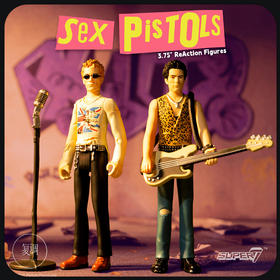 现货 Super7 性手枪 Sex Pistols 挂卡 系列1 朋克摇滚