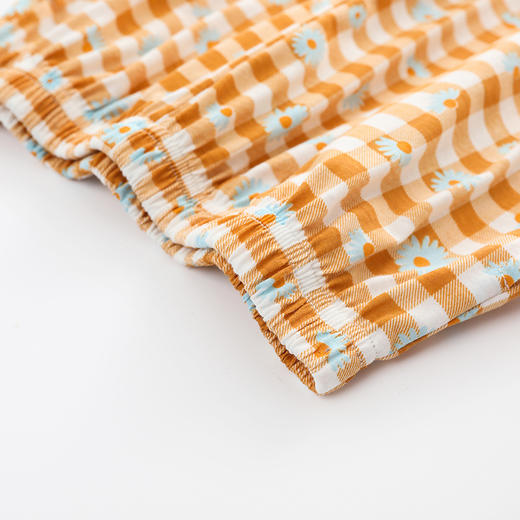 「数款配色！舒适家居」夏季女款针织棉睡裤 学生家居裤宽松居家休闲裤子 商品图2