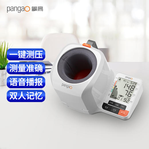 攀高台式手臂电子血压计高血压测量仪高精准家用测压仪老人PG-800B68 商品图10