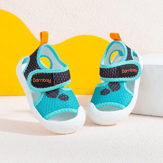 贝贝怡童鞋婴儿鞋夏季男女宝宝鞋子学步鞋夏天凉鞋透气轻盈软底 商品图1