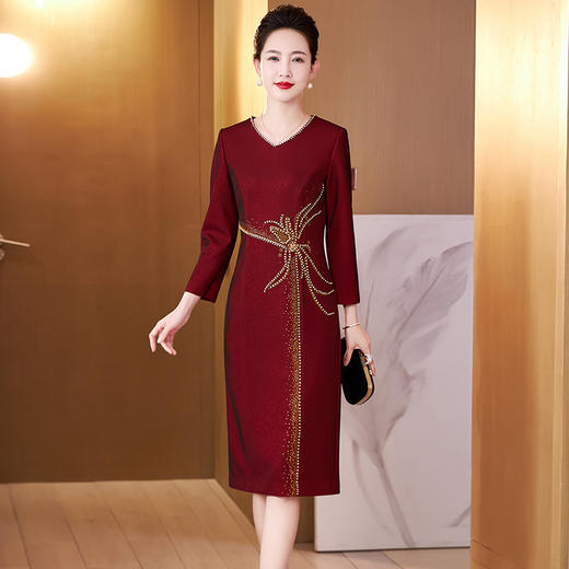 LC-2350春秋洋气时尚结婚礼服旗袍 商品图1