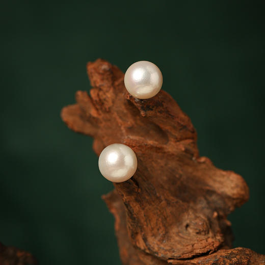 Manreya玛芮雅锦绣爱迪生超大珍珠耳钉+锦绣项链套装小众原创轻奢 商品图7