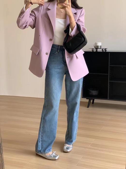 老米群专享秒杀！无退换🎈🎈🎈5分钟内支付有效。 飒飒的西装一定要入几件！《韩代同款 GAO品质西装外套》版型超洋气哈，一秒get博主风~~WT230414D  虢 商品图1